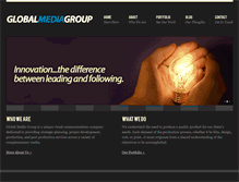 Tablet Screenshot of globalmediagroup.org