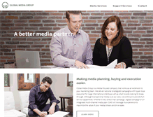Tablet Screenshot of globalmediagroup.com